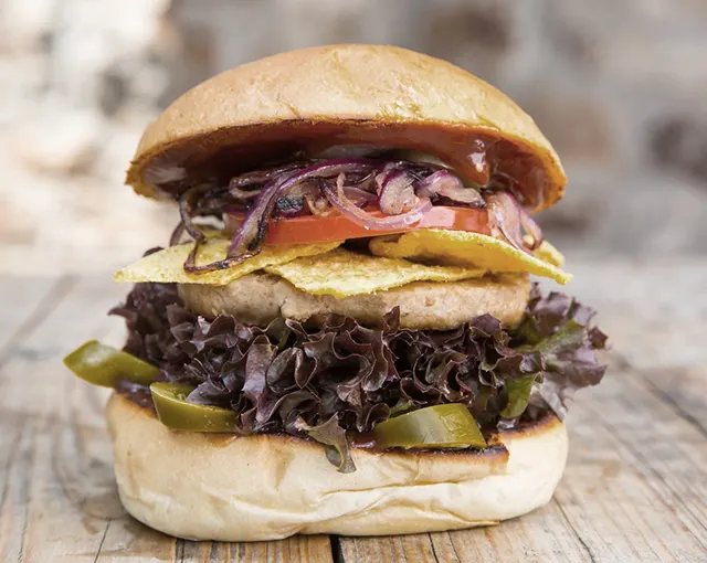 Vegetarischer Burger